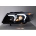 BMW E90 05-12 Black Projector Headlamp w Crystal Bar V3 ( G20 LCI Style )